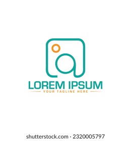 professional camera logo design unique and modern