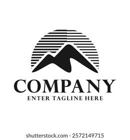 professional camping logo, holiday logo, vacation, landscape,badge,vintage,recreation logo,outdoor,camping logo,camping logo design,emblem,outdoor logo,landscape logo design,tree,high mountain