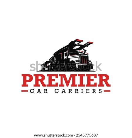Professional Car Carriers Logo Vector Template