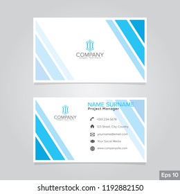 Professional card name design background templates. modern and clean style