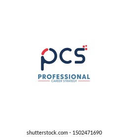 Professional Career Strategy. PCS Logo Design