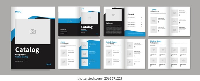 professional catalog design layout, Fashion and Multipurpose Portfolio, Catalogue Template, Furniture product catalog or catalogue template design