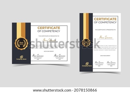 Professional Certificate Design, Institutional Certificate Design, school Certificate Design, College Certificate Design, 
