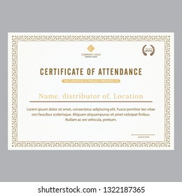 professional Certificate Template