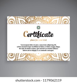 Professional Certificate Template Design
