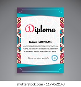 Professional Certificate Template Design