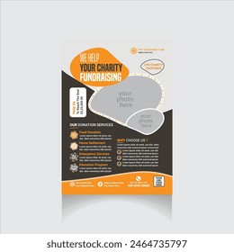 professional charity flyer design layout