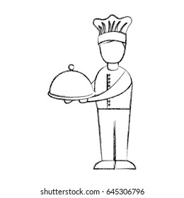 professional chef avatar character