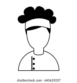 professional chef avatar character