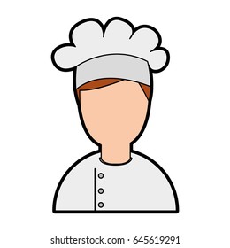 professional chef avatar character
