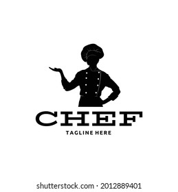 Professional Chef Showing Sign for Please Enjoy the Food, Serious Satisfied Chef, Cook or Baker Gesturing Excellent, Cook with Taste Approval Gesture