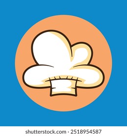 Sombrero de chef profesional en el mundo culinario