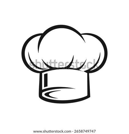 Professional Chefs Toque. This iconic headwear embodies culinary artistry, kitchen mastery, and gastronomic excellence. Ideal for food related designs.
