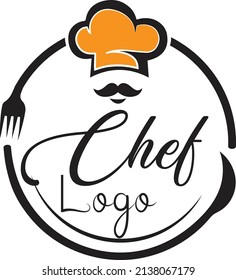 Professional Chief and restaurant logo 