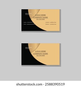 Professional and Classic Business Card Design