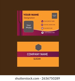 A professional and clean business card template perfect for any corporate, personal, or creative use