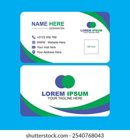 "Plantillas de tarjetas de visita de Profesional, limpias y elegantes para profesionales distinguidos".