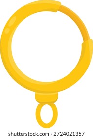 Conjunto de vetor de mosquetão de escalada profissional, hardware de escalada de rocha colorido e equipamento de segurança de alpinismo Ilustrações planas para projetos de aventura ao ar livre