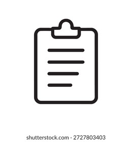 Portapapeles de Profesional con icono de lista de comprobación para la gestión de tareas y los informes.