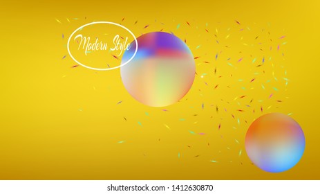 Professional colorific illustration design. Background texture, light. Crisp space fantasy. Gold colored. Colored stars space background. Colorful universe new stars background texture.