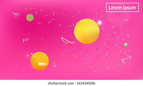 Professional colorific illustration idea. Background texture, unused. Pristine space fantasy. Pink colored. Space background pattern. Colorful new space pattern.