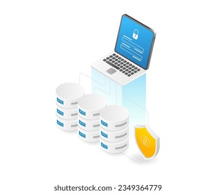 Professional computer network database server security