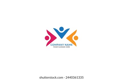 Professional comunity care logo design.