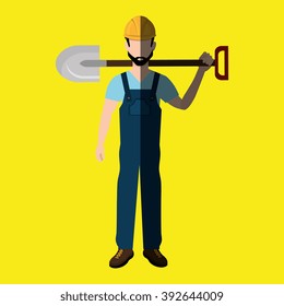 professional construction design, vector illustration eps10 graphic 