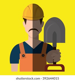 professional construction design, vector illustration eps10 graphic 