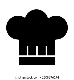 professional cooker chef hat icon vector