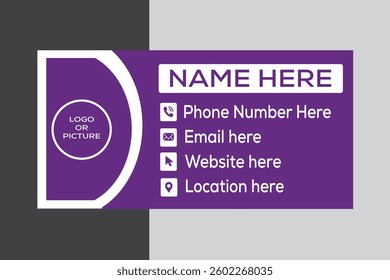 professional corporate best email signature design