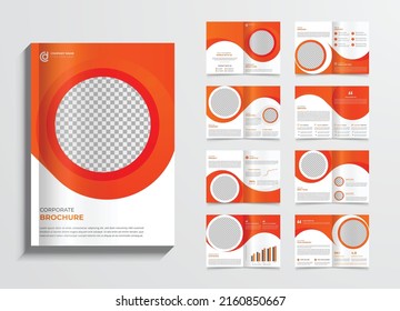 Professional corporate business agency modern and multipurpose creative consultant Business Brochure template design