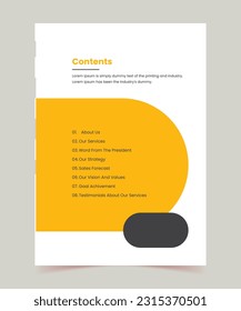 Professional corporate business brochure, multi-page design, Creative Business, modern abstract design, Use it business presentations, flyer design, booklet template, book cover