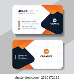 Professional corporate business card design