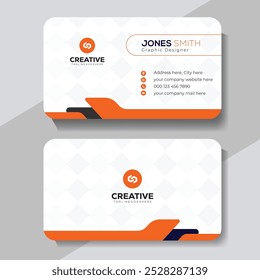 Professional corporate business card design 