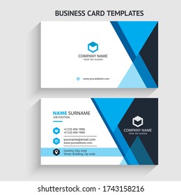 Professional Corporate Business Card - Corporate Identity Template.