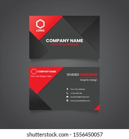 Professional Corporate Business Card Template - Vector Templates