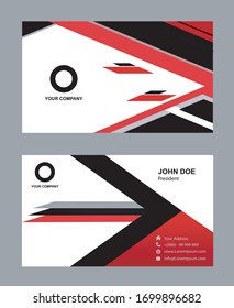 Professional Corporate Business Card Template - Vector Templates