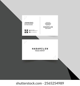 Professional corporate business card template