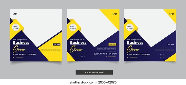 Professional Corporate Business Creative Social Media Post banner
