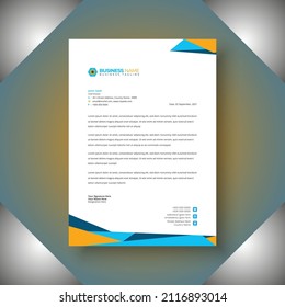 Professional Corporate Business Letterhead Design
