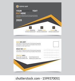 Professional Corporate  Business Postcard Design Template