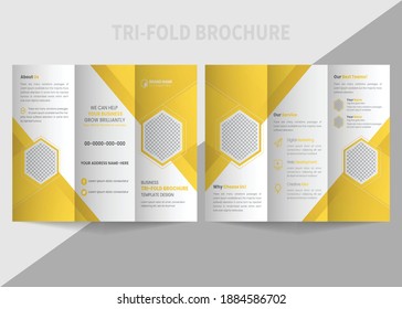 Professional, corporate, creative Trifold Brochure Design, Brochure Template