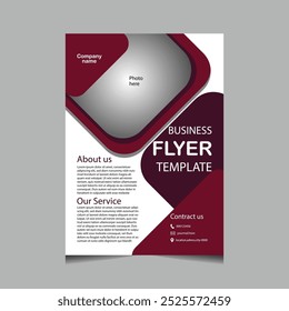 Professional corporate, finance, Creative and modern minimalist business flyer design template#

