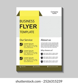 Professional corporate, finance, Creative and modern minimalist business flyer design template#
