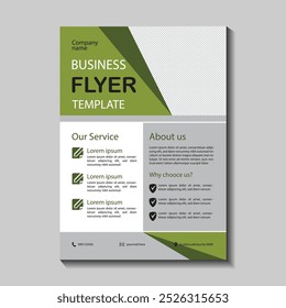 Profissional corporativo, finanças, Criativo e moderno minimalista modelo de design de folheto de negócios#

