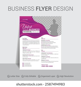 Professional Corporate Flyer Design Layout