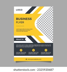 Professional corporate flyer design template