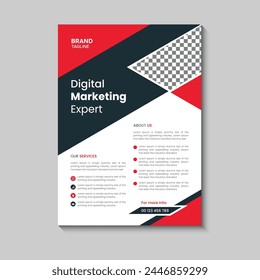 Diseño de Plantilla de volante corporativo de Profesional