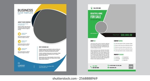 Professional corporate flyer templates designed for impactful marketing. Easy to customize for your business needs.